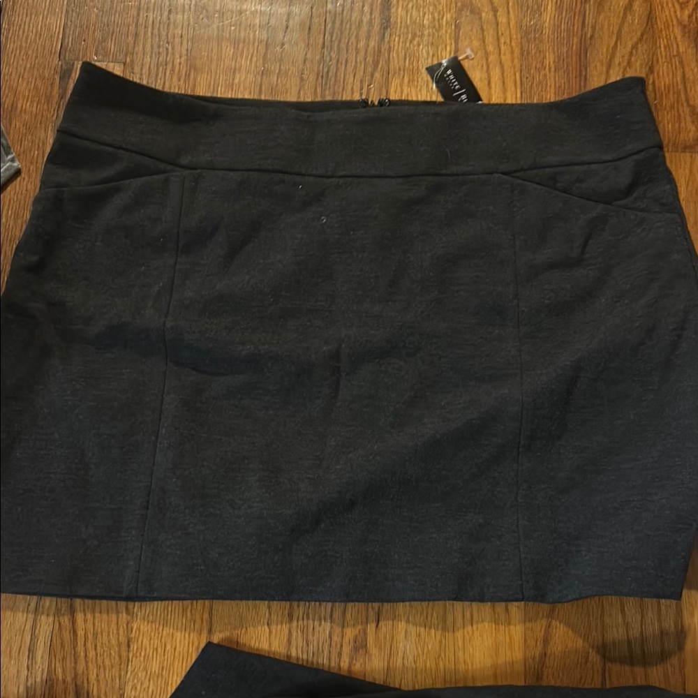 White House Black Market Black Mini Skirt